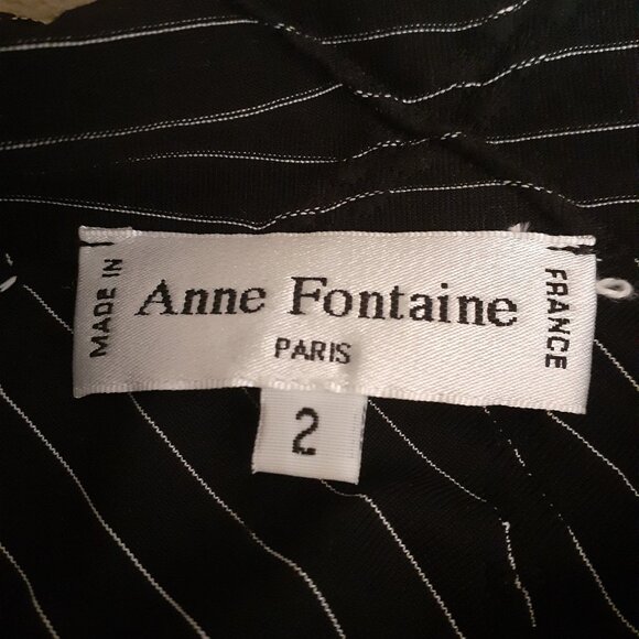 Anne Fontaine Mock Wrap Blouse - Picture 6 of 12